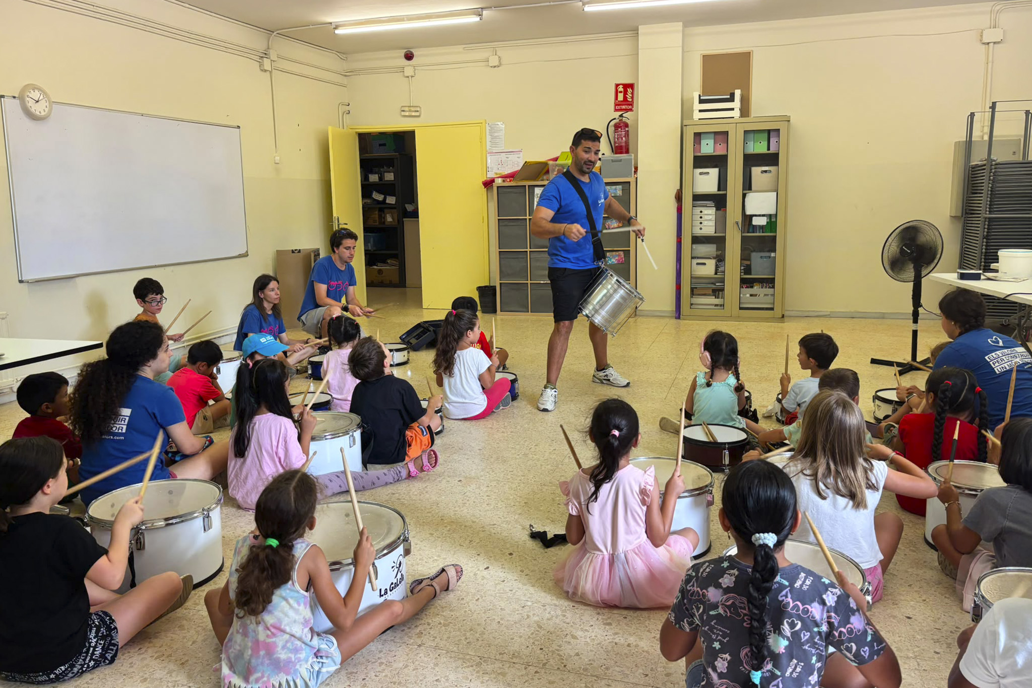 Batucada extraescolar para colegios e institutos