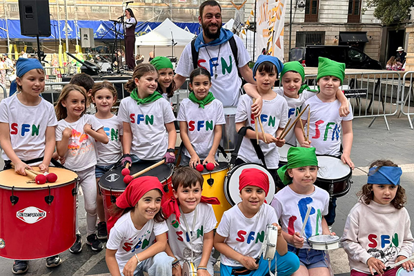 Clases batucada infantil en barcelona